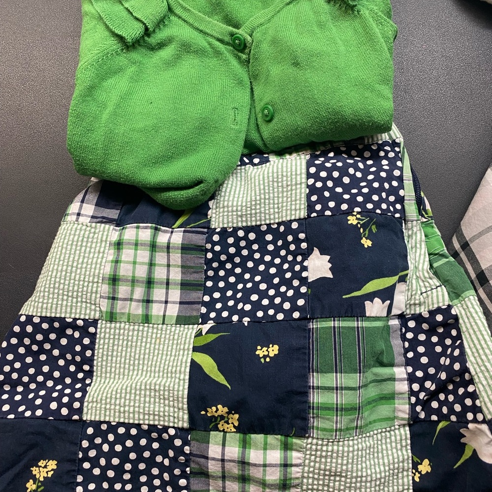 Janie and jack set. Skort and sweater